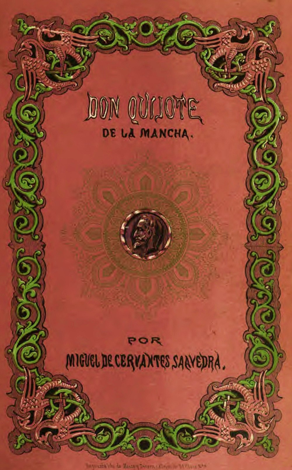 Miguel de Cervantes: El ingenioso hidalgo Don Quijote de la Mancha (Spanish language, 1842)