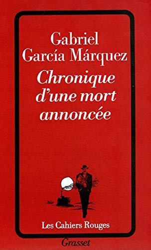 Gabriel García Márquez: Chronique D Une Mort Annoncee (Paperback, 1993, Grasset)