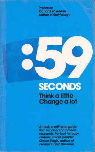 Richard Wiseman: 59 seconds (Paperback, 2009, Pan Macmillan, Macmillan)