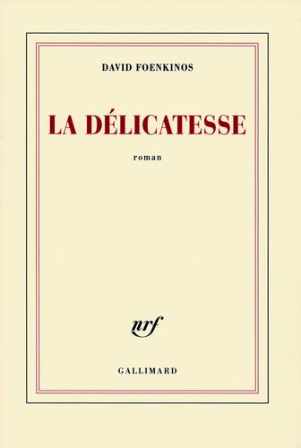 David Foenkinos: La délicatesse (French language, 2009, Gallimard)