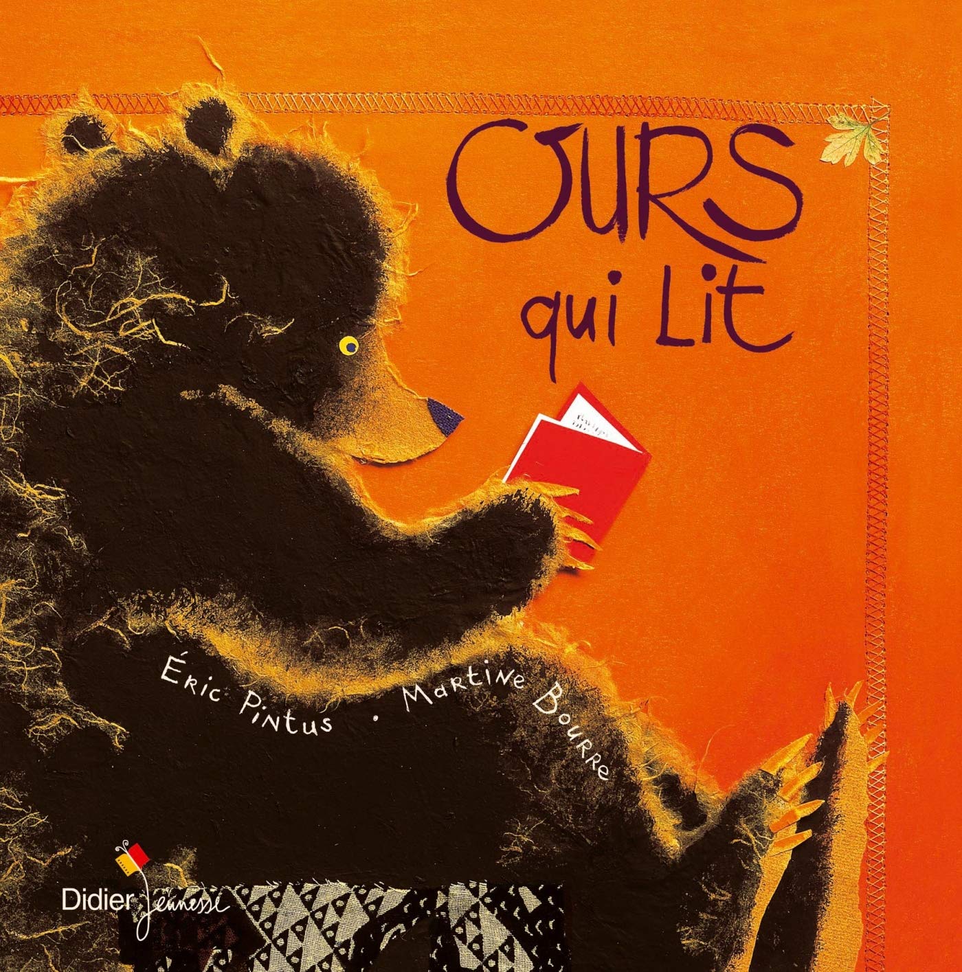 Martine Bourre, Eric Pintus: Ours qui lit (GraphicNovel, Français language)