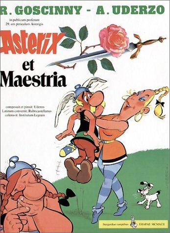 Albert Uderzo: Asterix, lateinische Ausgabe, Bd.20, Asterix et Maestria (Hardcover, Latin language, Delta Verlag)