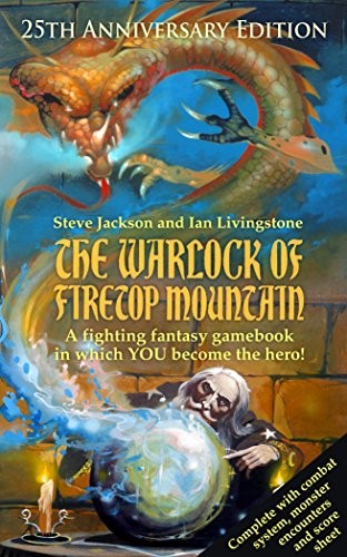 Steve Jackson: The Warlock of Firetop Mountain (Hardcover, Wizard Books)