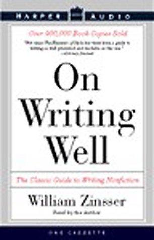 William Zinsser: On Writing Well (AudiobookFormat, HarperAudio)