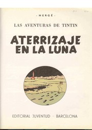 Hergé: Aterrizaje en la luna (Spanish language, 1958, Editorial Juventud)