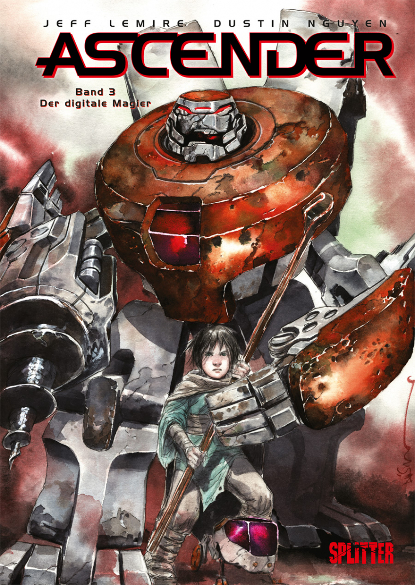 Jeff Lemire: Der digitale Magier (GraphicNovel, German language, 2021, Splitter-Verlag)