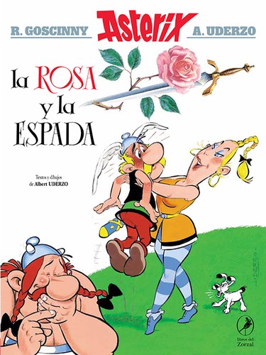 Albert Uderzo: Asterix - La Rosa y la Espada (Spanish language, 2021, libros del Zorzal)