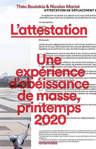 Théo Boulakia, Nicolas Mariot: L'attestation (Paperback, French language, 2023)