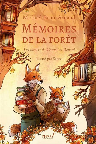 Mickaël Brun-Arnaud: Les carnets de Cornélius Renard (Paperback, Français language, 2023, Neuf l'école des loisirs)