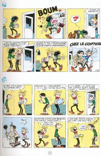 Franquin: Gala de gaffes à gogo (French language, 2005, Dupuis)