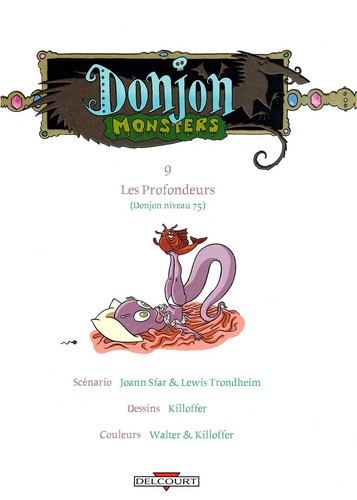 Joann Sfar: Les profondeurs (French language, 2004, Delcourt)