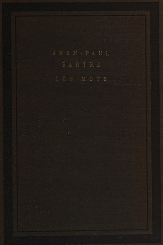 Jean-Paul Sartre: Les mots (French language, 1964, Gallimard)