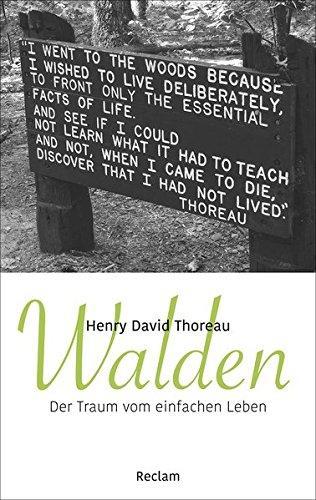 Henry David Thoreau: Walden (German language, 2017, Reclam)