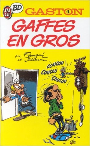 Franquin: Gaston, Tome 4, Gaffes en Gros (French language, 1988, j'ai lu)