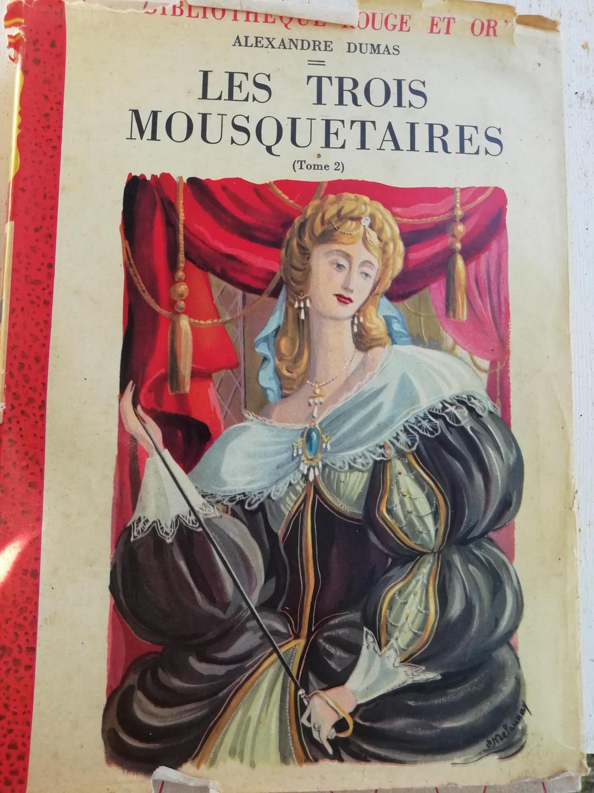 Alexandre Dumas, Alexandre Dumas: Les trois mousquetaires (French language, 1952, Bibliothèque rouge et or)