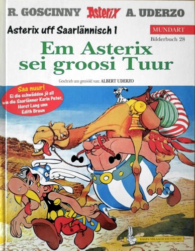 René Goscinny, Albert Uderzo: Asterix Mundart Geb, Bd.28, Em Asterix sei groosi Tuur (Hardcover, Germanic (Other) language, Egmont Ehapa)