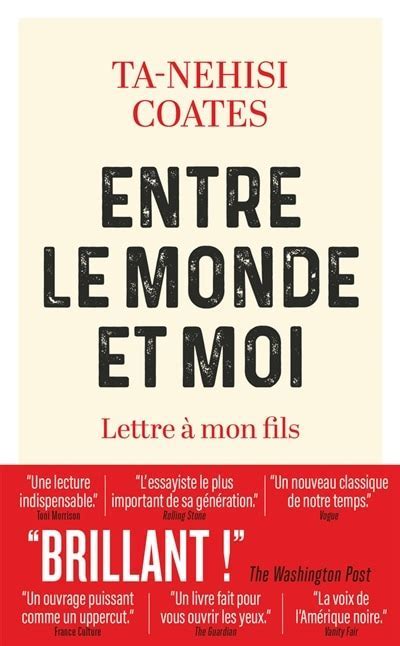 Ta-Nehisi Coates: Entre le monde et moi (Paperback, français language, 2024, Autrement)