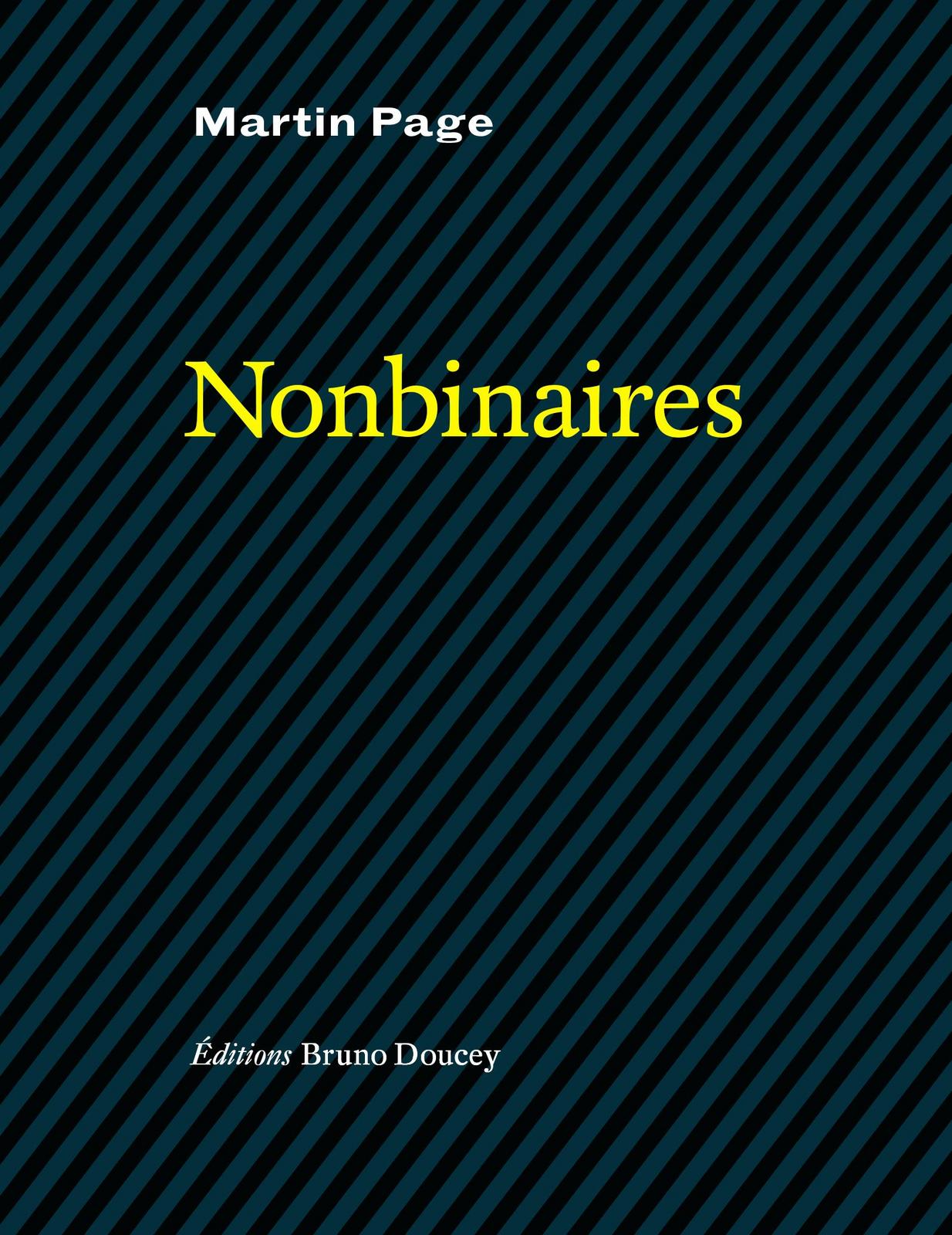 Martin Page: Nonbinaires (French language, 2024)