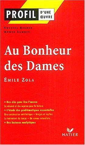 Émile Zola, Colette Becker, Agnès Landes: Au bonheur des dames  (Paperback, Hatier)