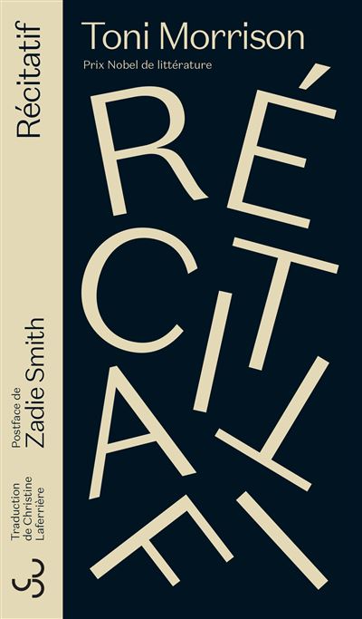 Zadie Smith, Toni Morrison, Christine Laferrière: Récitatif (Paperback, français language, Christian Bourgois)