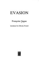 Françoise Sagan: Evasion (1993, Severn House)