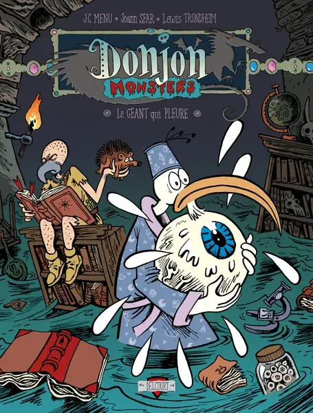 Lewis Trondheim, Joann Sfar, Jean-Christophe Menu: Donjon Monsters, tome 2  (French language, Delcourt)