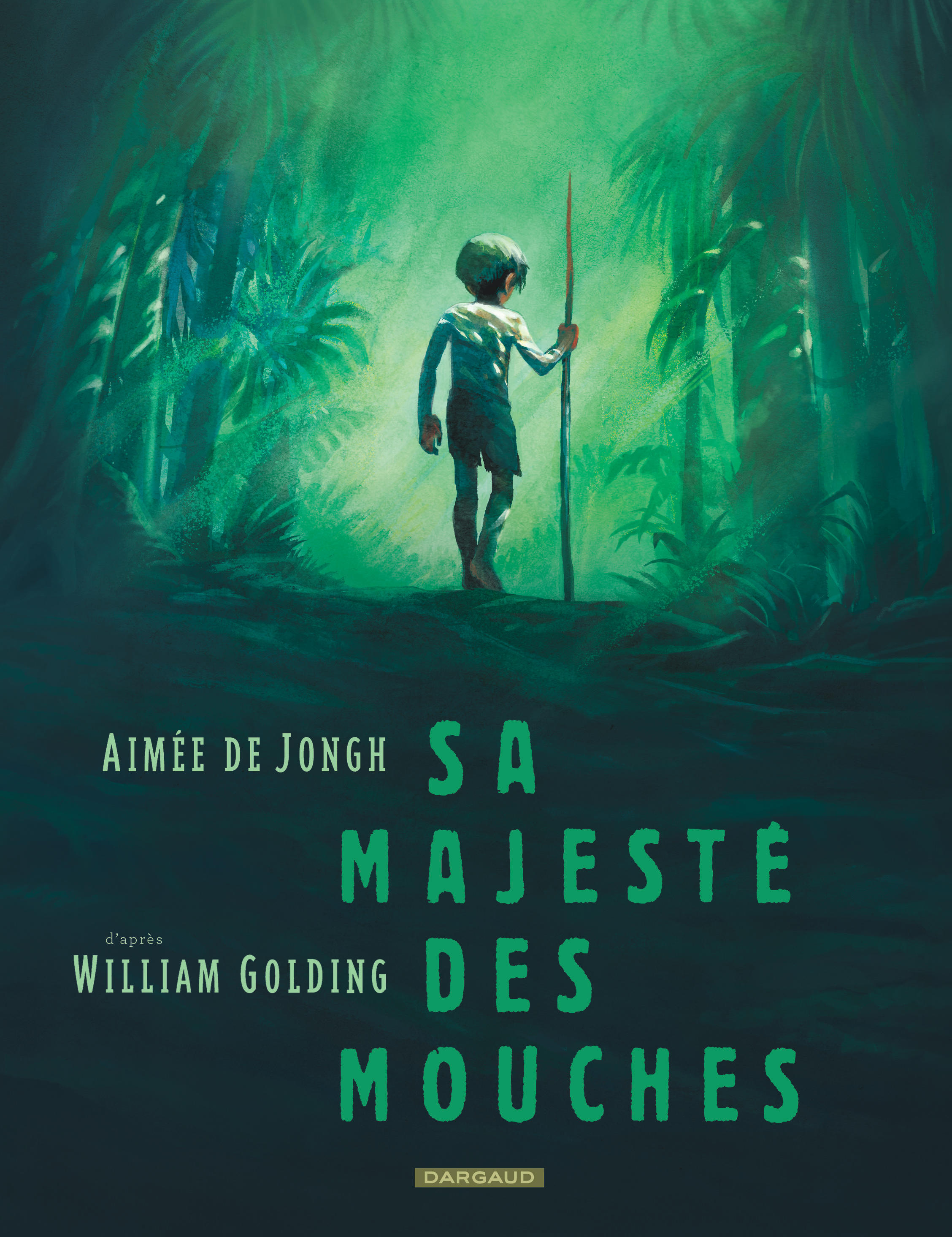 Aimée de Jongh, William Golding: Sa majesté des mouches (GraphicNovel, French language, 2024, Dargaud)