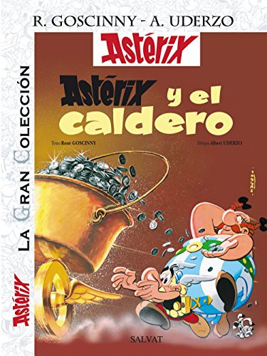 René Goscinny, Albert Uderzo, Víctor Mora: Astérix y el caldero (Hardcover, Editorial Bruño)