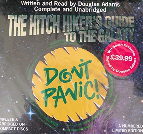 Douglas Adams: The Hitchhiker's Guide to the Galaxy (AudiobookFormat, 1995)