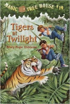 Mary Pope Osborne, Sal Murdocca, Marcela Brovelli: Tigers at Twilight (1999, Random House)