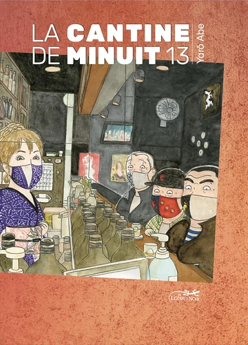Yarō Abe: La cantine de minuit 13 (GraphicNovel, français language, Le lézard noir)