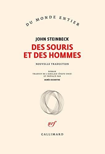 John Steinbeck, John Steinbeck, John STEINBECK, Steinbeck Steinbeck, Steinbeck: Des souris et des hommes (French language, 2022, Éditions Gallimard)