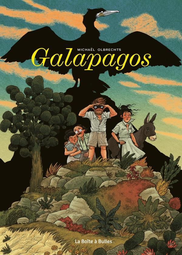 Michaël Olbrechts: Galápagos (French language, 2024, La Boîte à bulles)