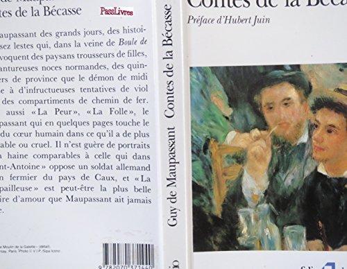 Guy de Maupassant: Contes de la bécasse (French language, Éditions Gallimard)