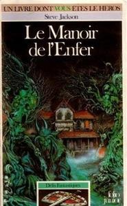 Steve Jackson: Le manoir de l'enfer (French language, 1985, Gallimard-Jeunesse)