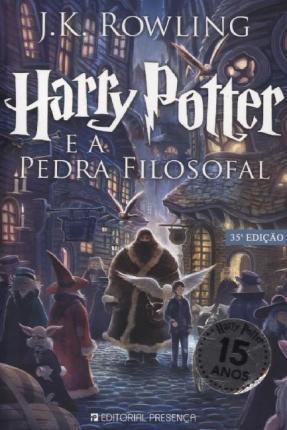 J. K. Rowling: Harry Potter e a pedra filosofal (Portuguese language, 2001)