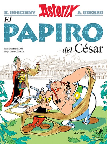 Jean-Yves Ferri, Didier Conrad: Asterix - El Papiro del Cesar (Spanish language, 2021, libros del Zorzal)