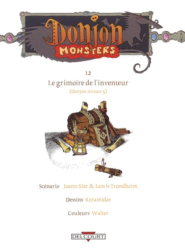 Joann Sfar: Le grimoire de l'inventeur (French language, 2008, Delcourt)