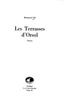 Mohammed Dib: Les terrasses d'Orsol (French language, 1985, Sindbad)