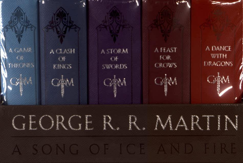 George R. R. Martin: A Game of Thrones Leather-Cloth Boxed Set (Song of Ice and Fire Series) (2015)