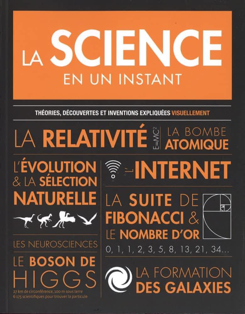 Jennifer Crouch: La science en un instant : théories, découvertes et inventions expliquées visuellement (French language, 2020)