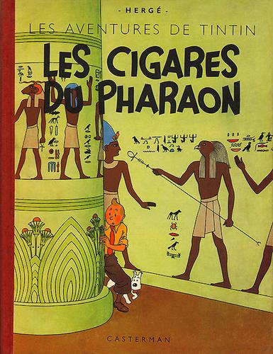 Hergé: Les cigares du pharaon (Hardcover, French language, 1942, Casterman)