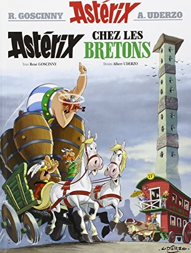 René Goscinny, Albert Uderzo: Astérix chez les bretons - n°8 (Hardcover, Hachette)