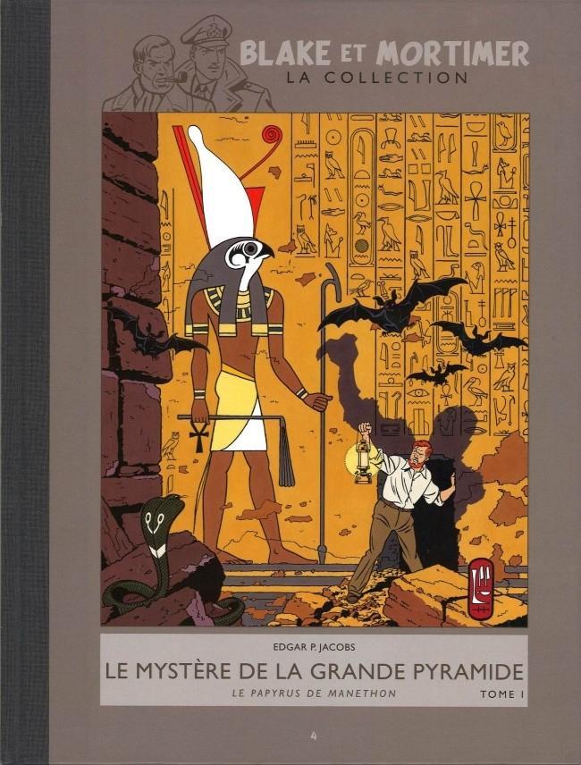 Edgar P. Jacobs: Le Mystère de la Grande Pyramide Tome 1: le Papyrus de Manethon (French language, Hachette)