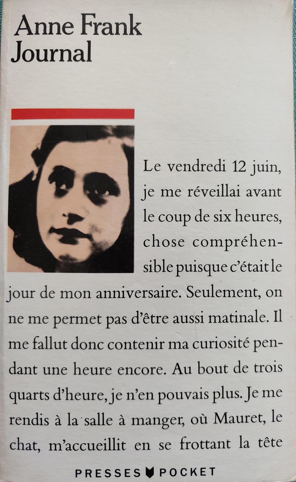 Anne Frank: Journal (French language, Presses Pocket)